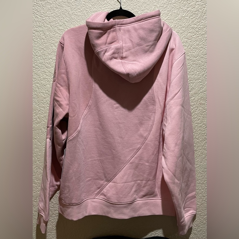 ALO Yoga NWT Make Waves Hoodie Sweatshirt Sunset Pink Tonal Size S Oversized - Picture 7 of 11